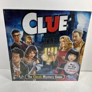 Classic Clue Board Game New Sealed 2018 NEW IN BOX SEALED